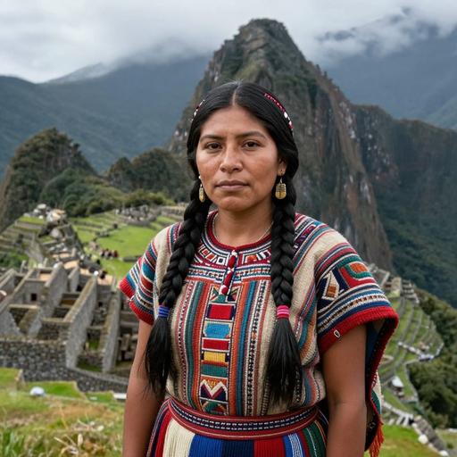 Portrait of ancient individual KMA-28-1 from Peru, dated 1420 CE - 1532 CE