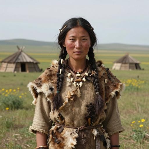 Portrait reconstruction of Yumin