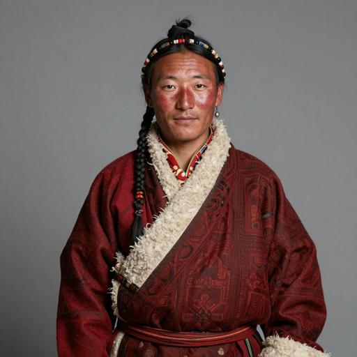 Portrait of ancient individual C5159 from China, dated 1028 CE - 1172 CE