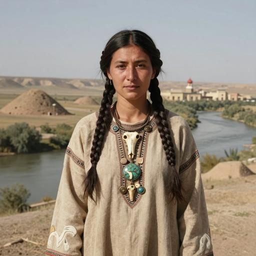 Portrait reconstruction of KZL003