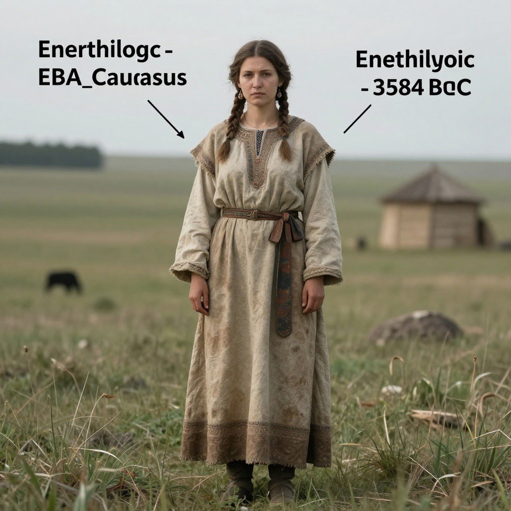 Portrait reconstruction of A woman buried in Russia in the  era