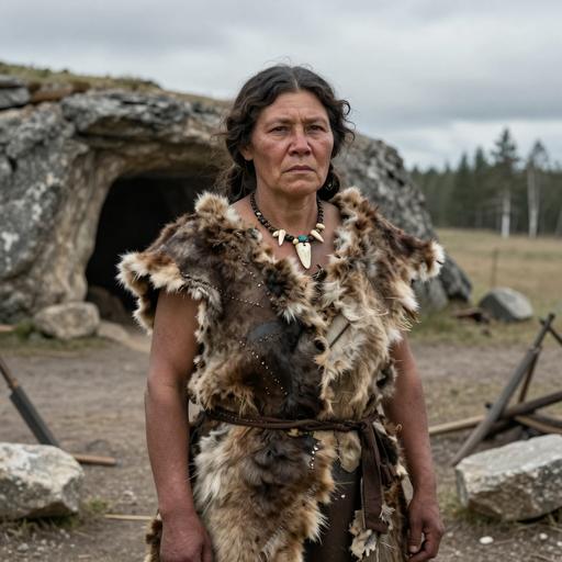 Portrait reconstruction of Chagyrskaya