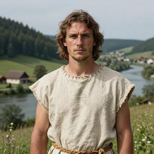 Portrait of ancient individual Dil16_new from Germany, dated 5286 BCE - 5050 BCE