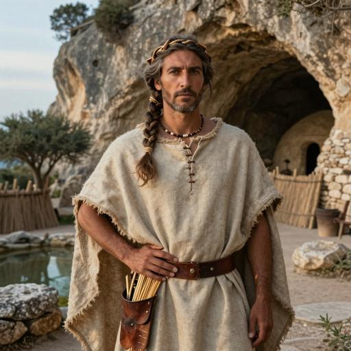 Portrait of ancient individual TORTD from France, dated 3261 BCE - 2918 BCE