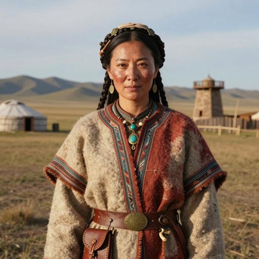 Portrait reconstruction of HUD001