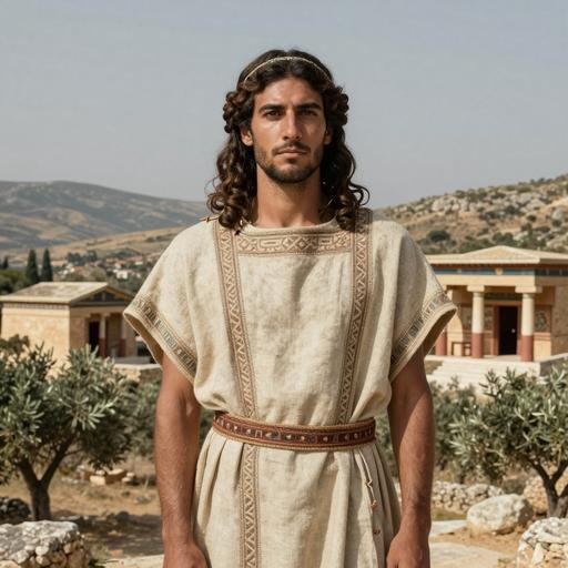 Portrait reconstruction of AID008