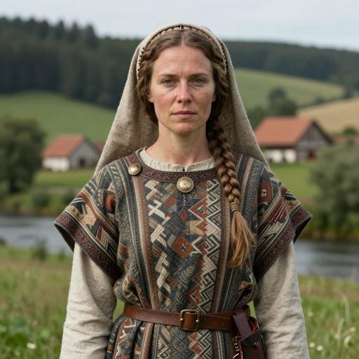 Portrait reconstruction of IND004