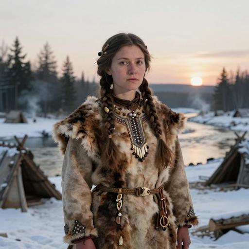 Portrait reconstruction of AfontovaGora3