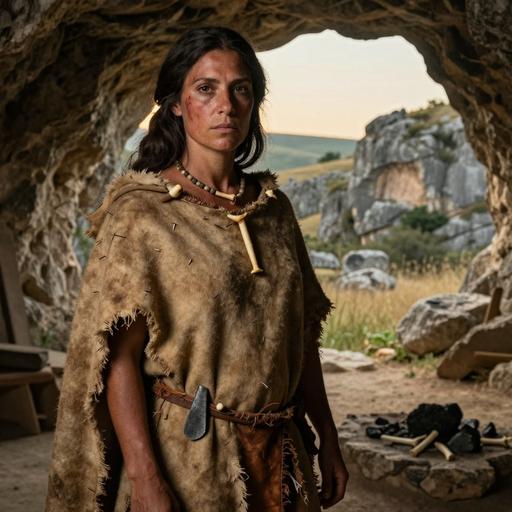 Portrait reconstruction of Vindija_light