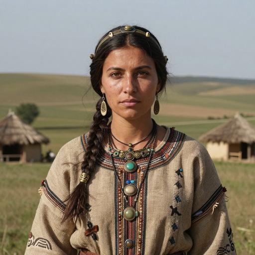 Portrait reconstruction of I18742