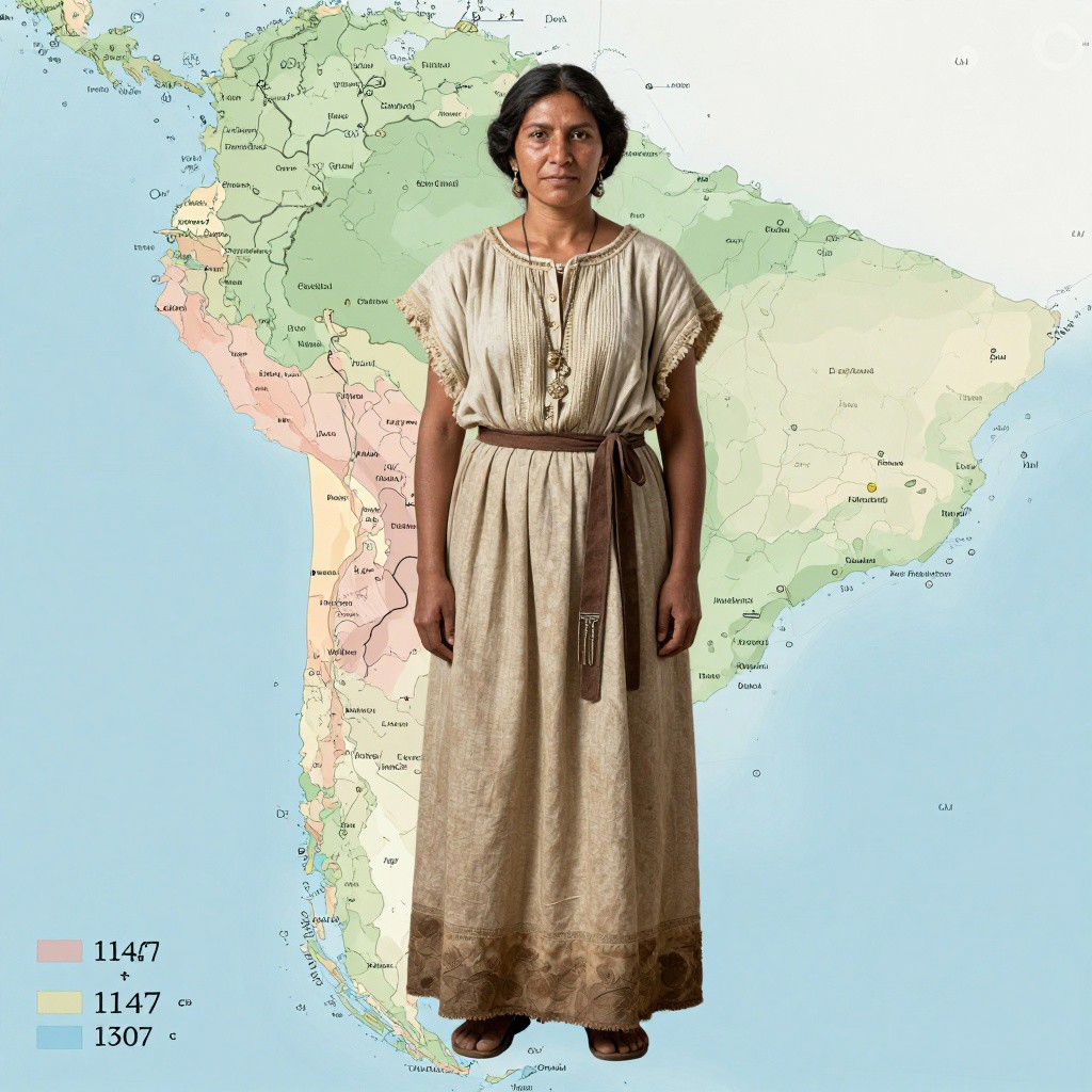 Portrait of ancient individual I12948 from Argentina, dated 1156-1286 calCE (849±45 BP, AA-98853)
