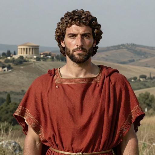 Portrait reconstruction of VET002