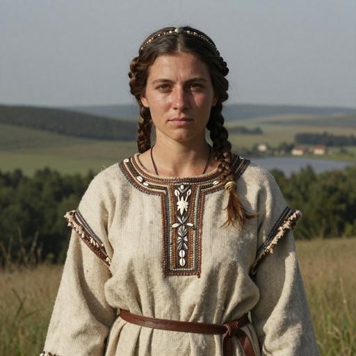 Portrait reconstruction of Gordinesti