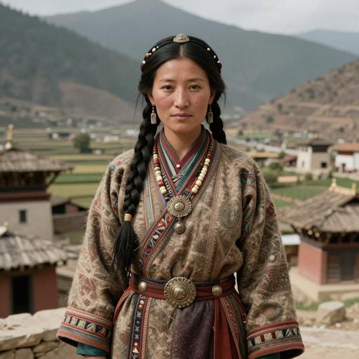 Portrait of ancient individual S36 from Nepal, dated 350 CE - 1000 CE