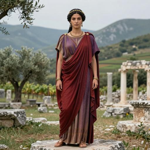 Portrait reconstruction of A woman buried in Montenegro in the Middle Ages era