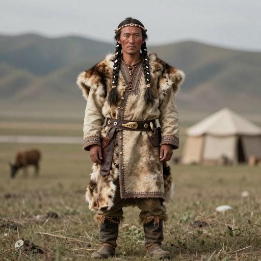 Portrait of ancient individual FRS001 from Russia, dated 5512 BCE - 5375 BCE