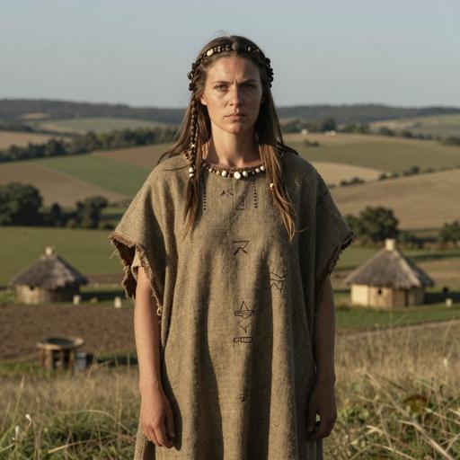 Portrait of ancient individual MAS15 from France, dated 3092 BCE - 2921 BCE