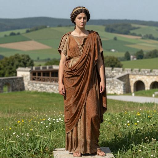 Portrait of ancient individual R10660 from Austria, dated 1 CE