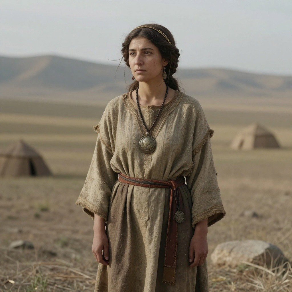 Portrait reconstruction of A woman buried in Georgia in the  era