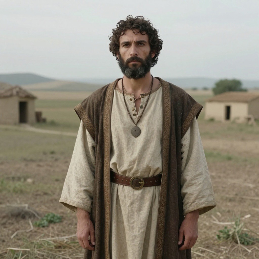 Reconstructed portrait of Los Berrocales Migration Period Visigoth individual, Los_Berrocales (Madrid), Spain (658-938 CE)