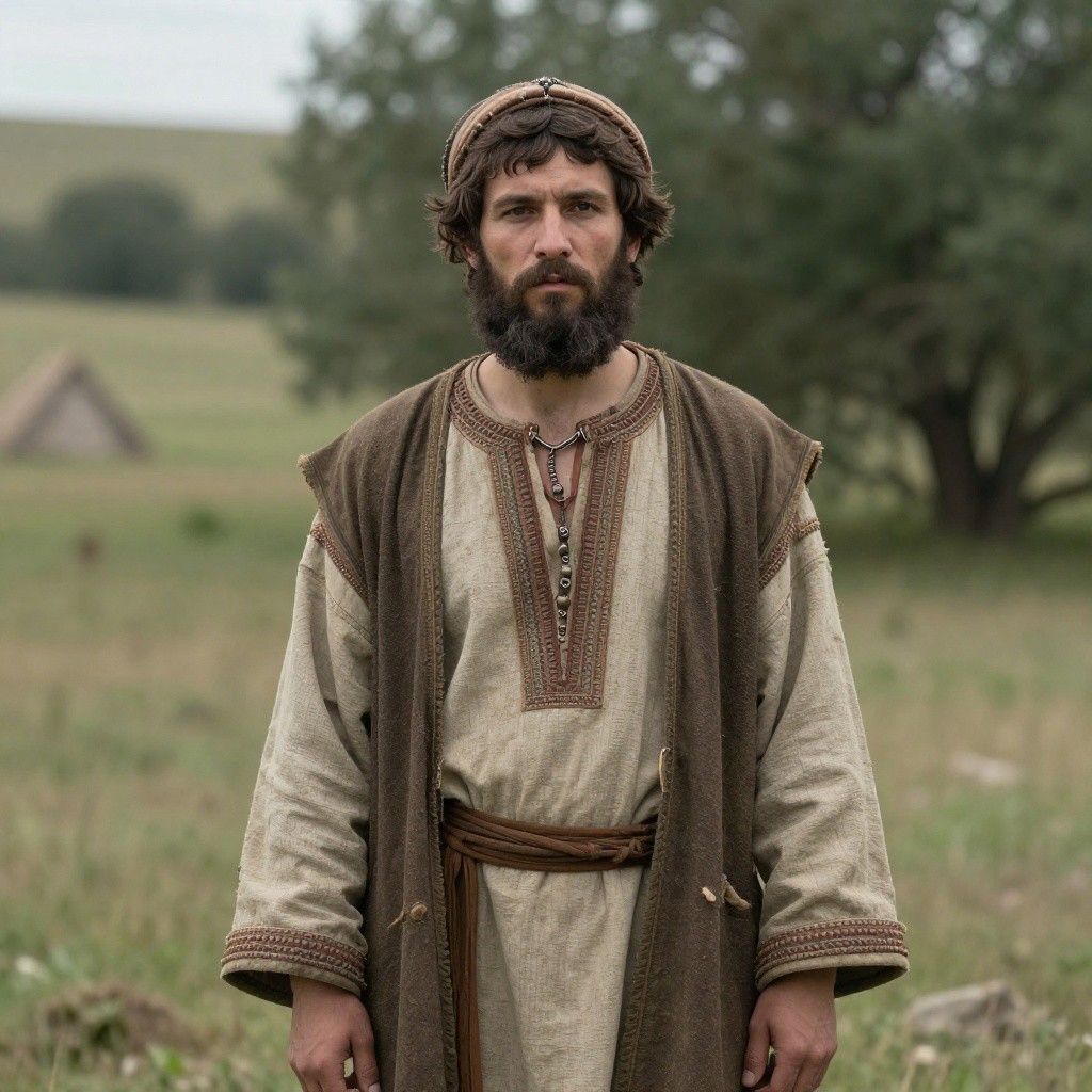 Portrait reconstruction of A man buried in Russia in the  era