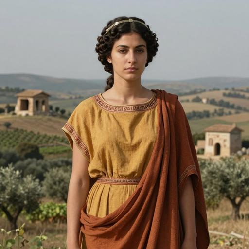Portrait of ancient individual R10359 from Italy, dated 368 BCE