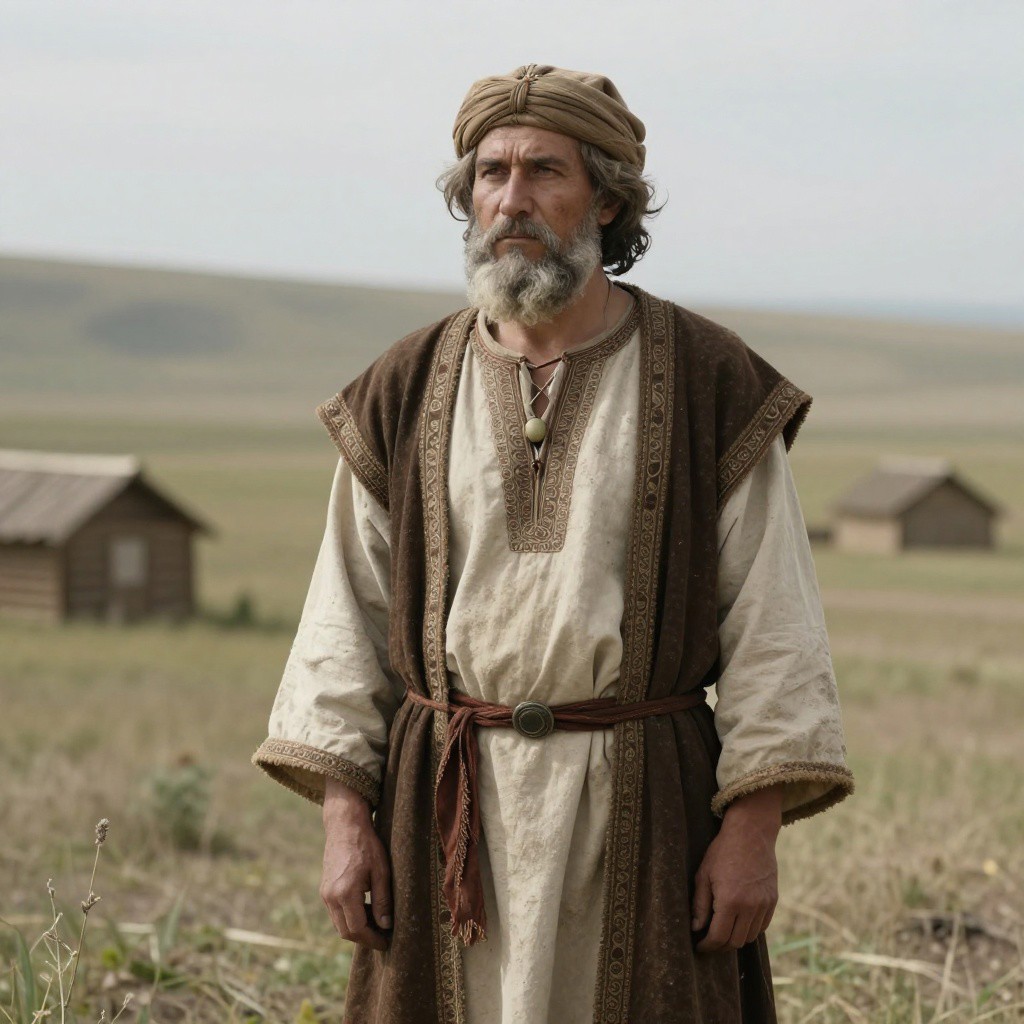 Portrait reconstruction of An individual buried in Russia in the  era