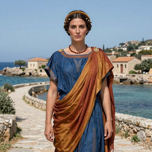Portrait reconstruction of A woman buried in Italy in the Middle Ages era