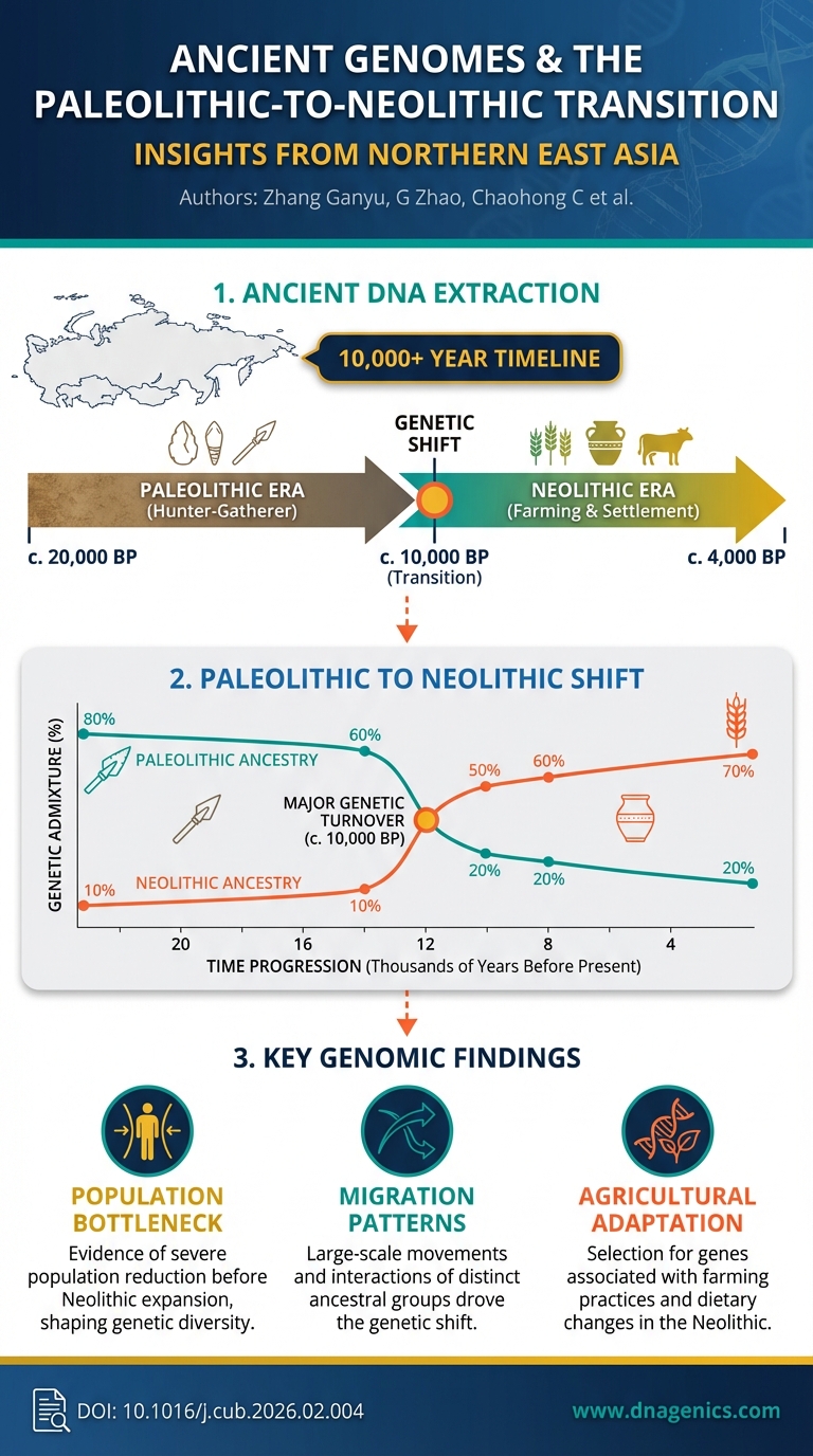 Map showing Neolithization in northern East Asia and the Donghulin site