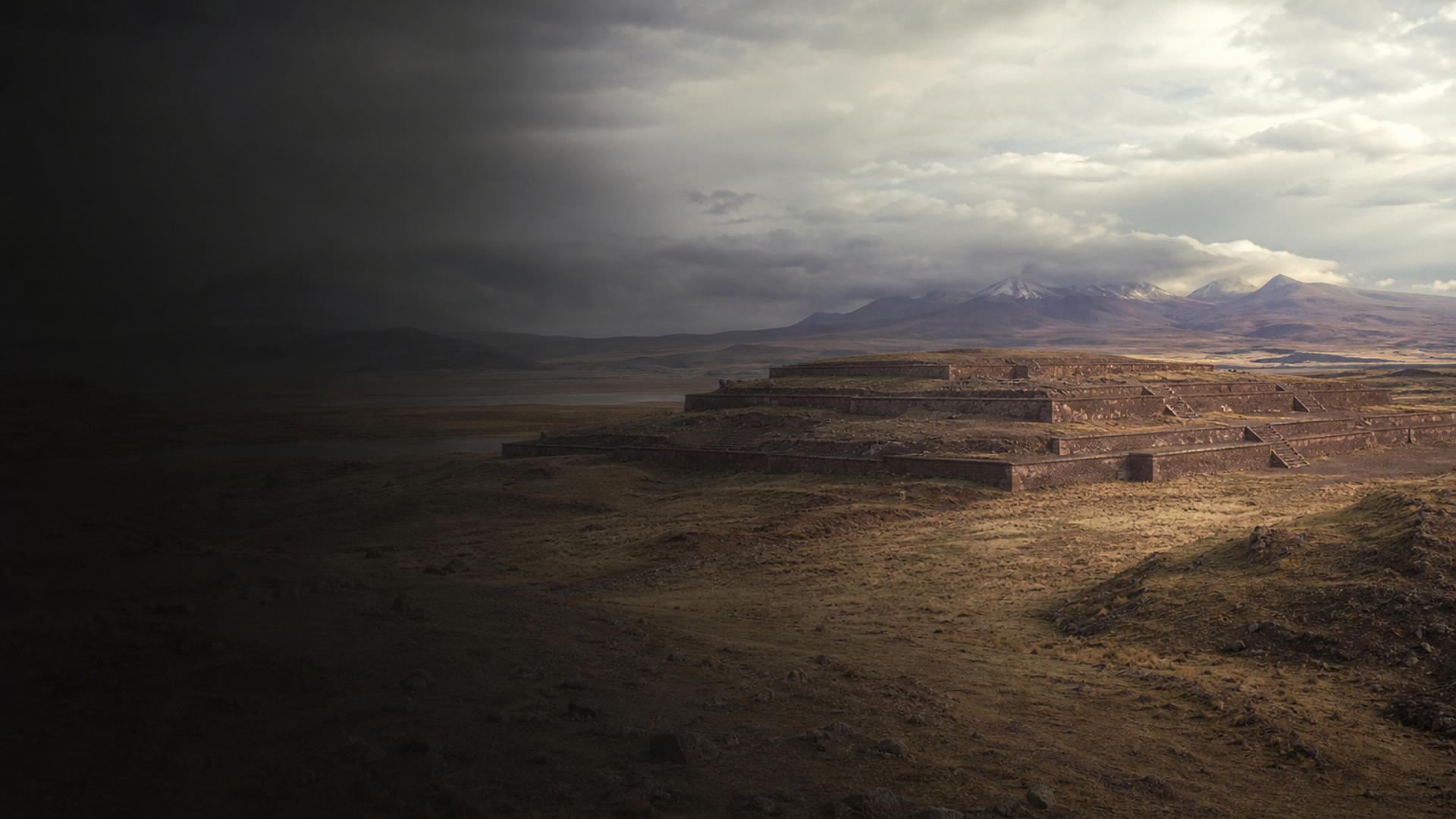 Akapana at Tiwanaku