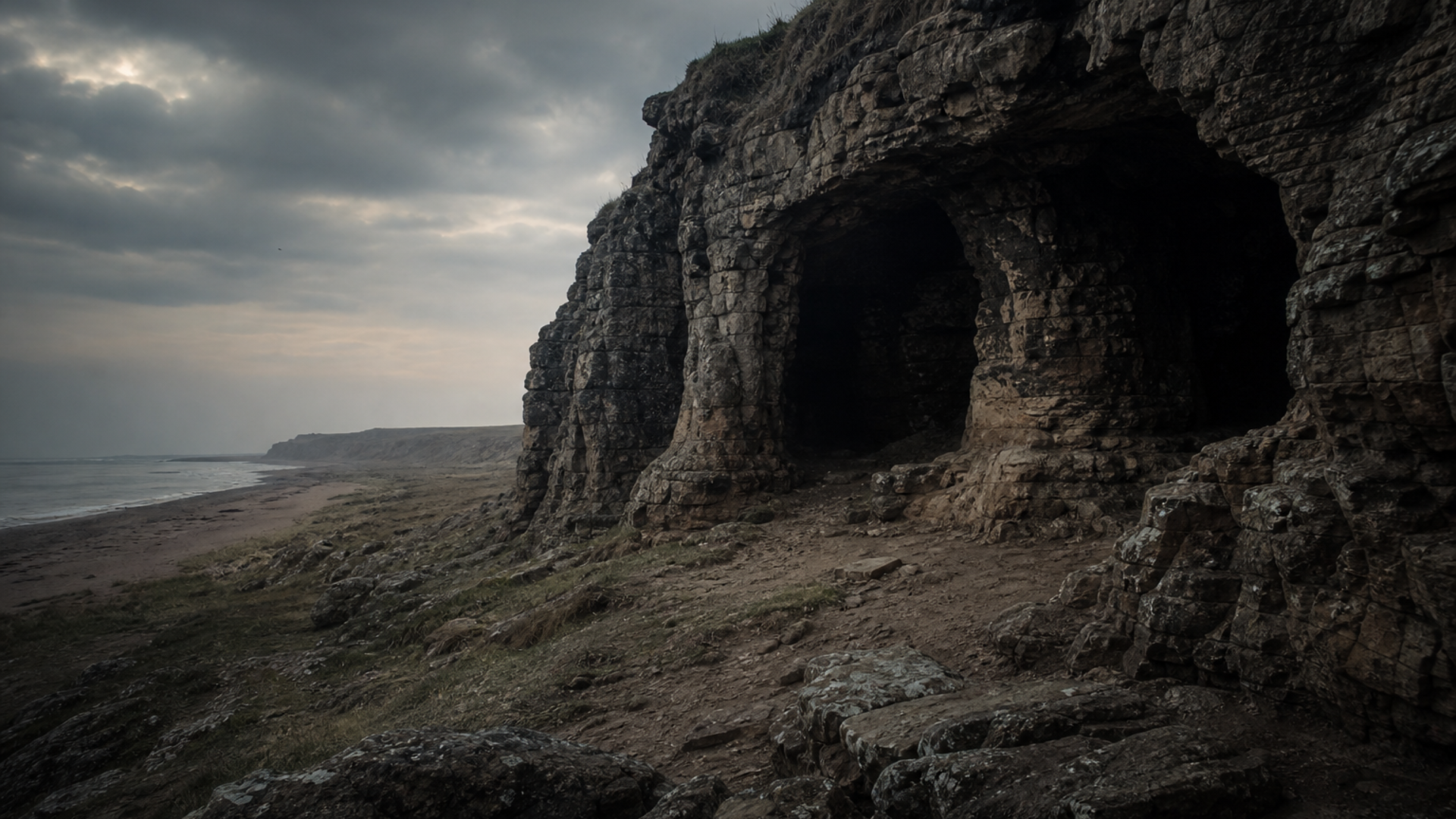 Covesea Caves: Scotland, Late Bronze Age
