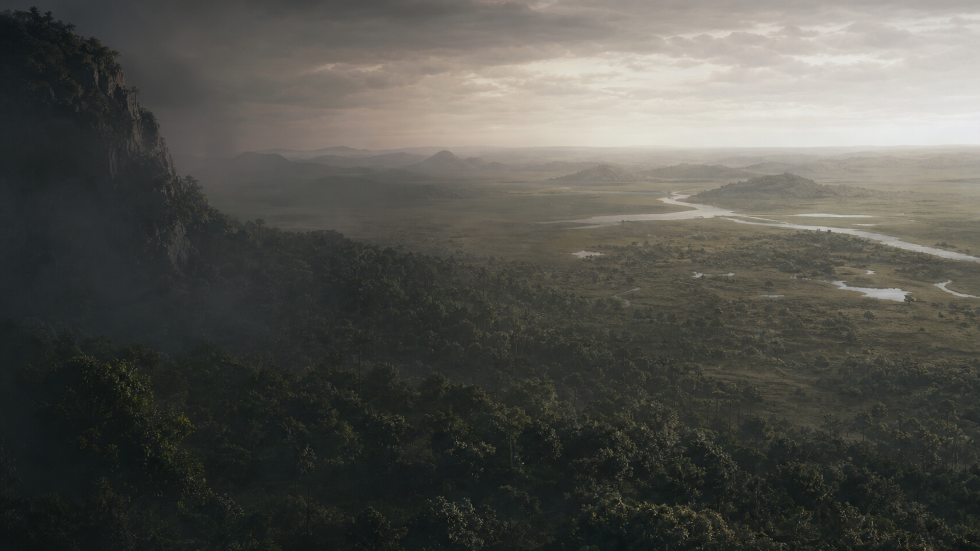 Dawn in the Belize Lowlands