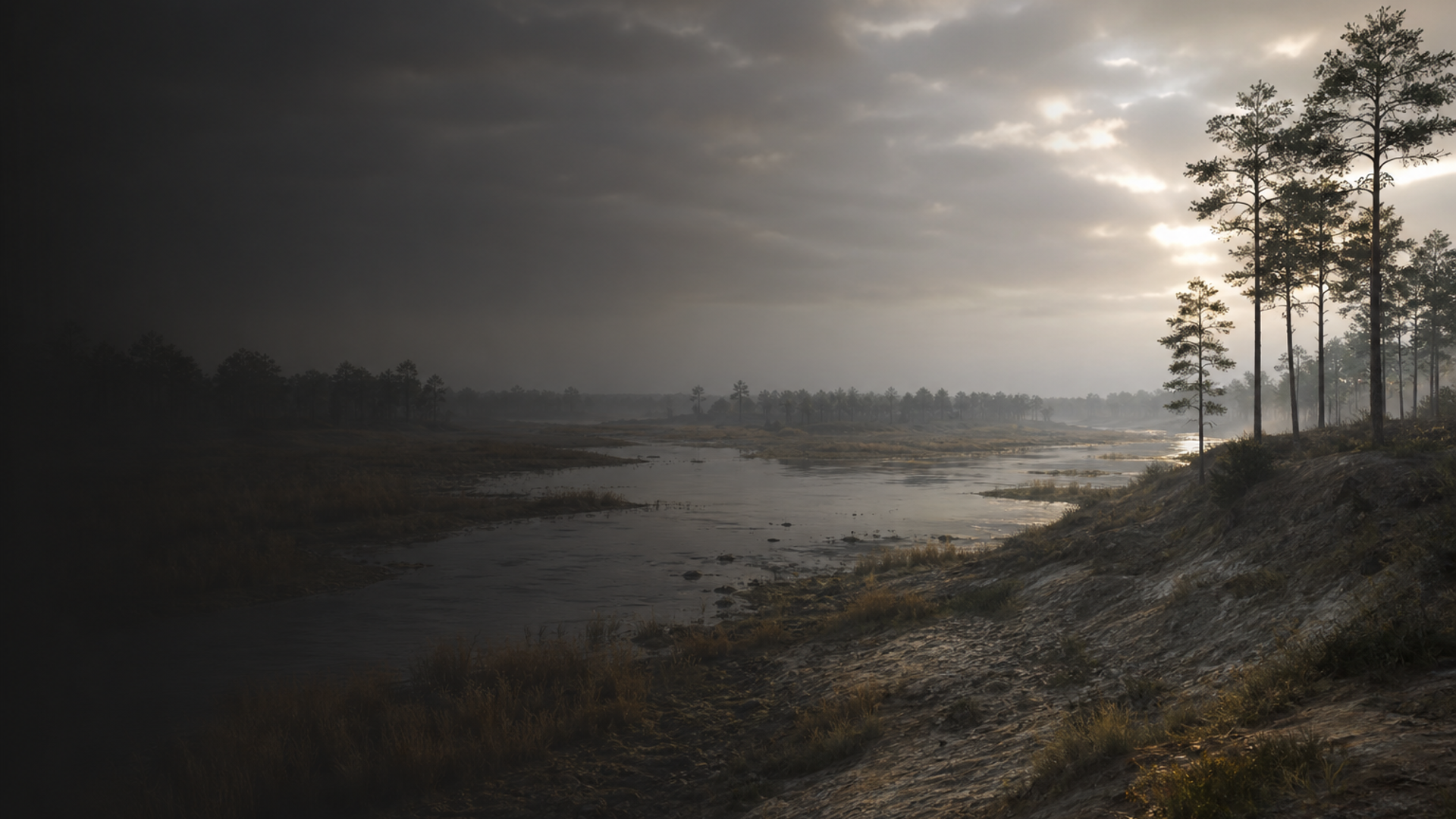 Riverine Shadows: Mesolithic Germany