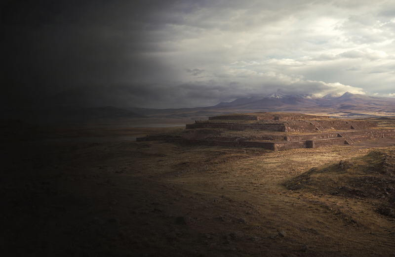 Akapana at Tiwanaku