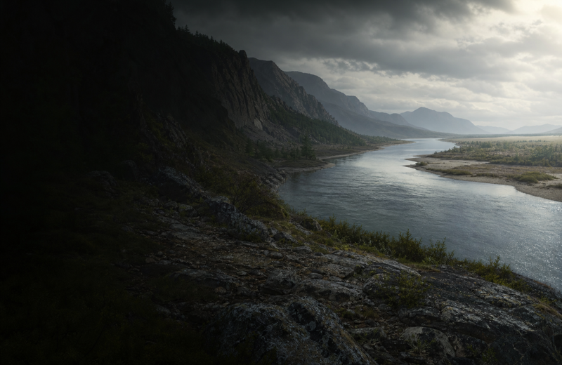 Angara River Neolithic Echoes