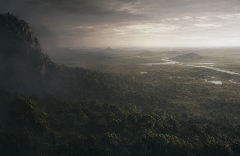 Dawn in the Belize Lowlands