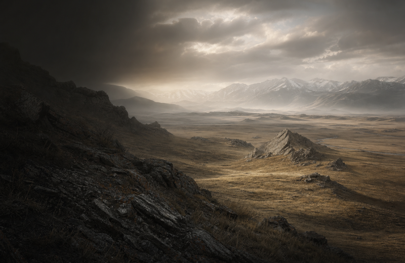 Echoes of the Altai Steppe