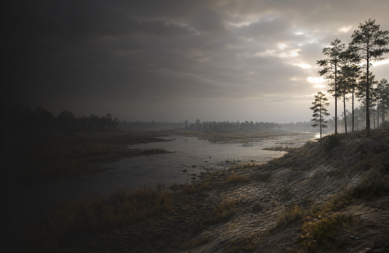 Riverine Shadows: Mesolithic Germany