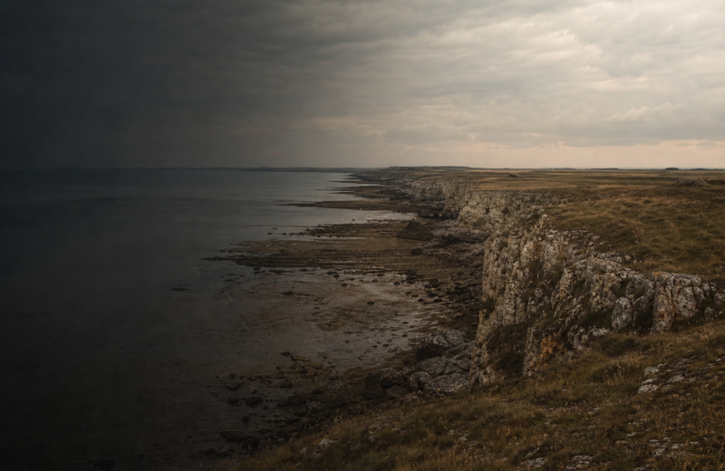 Shoreline Shadows of Nouvelle-Aquitaine